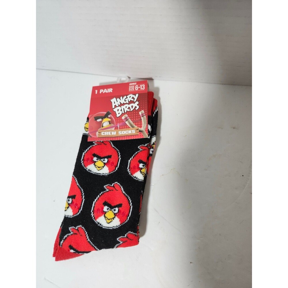 Angry Birds Crew Socks Size 6-12